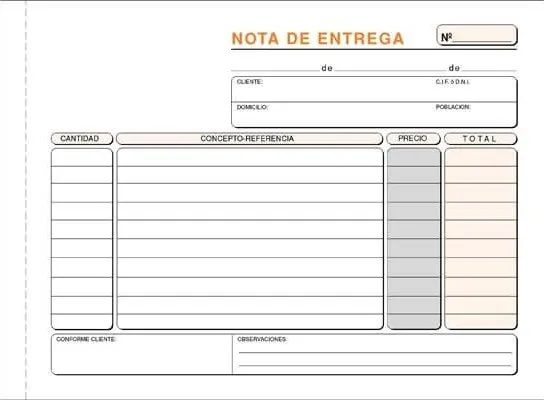 TALONARIO ENTREGA CUARTO DUPLICADO T-49