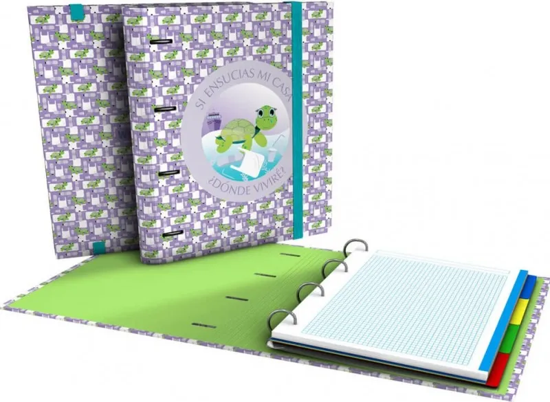 CARPEBLOC 4A 35mm 4 ANILLAS   PLANET21 TORTUGA