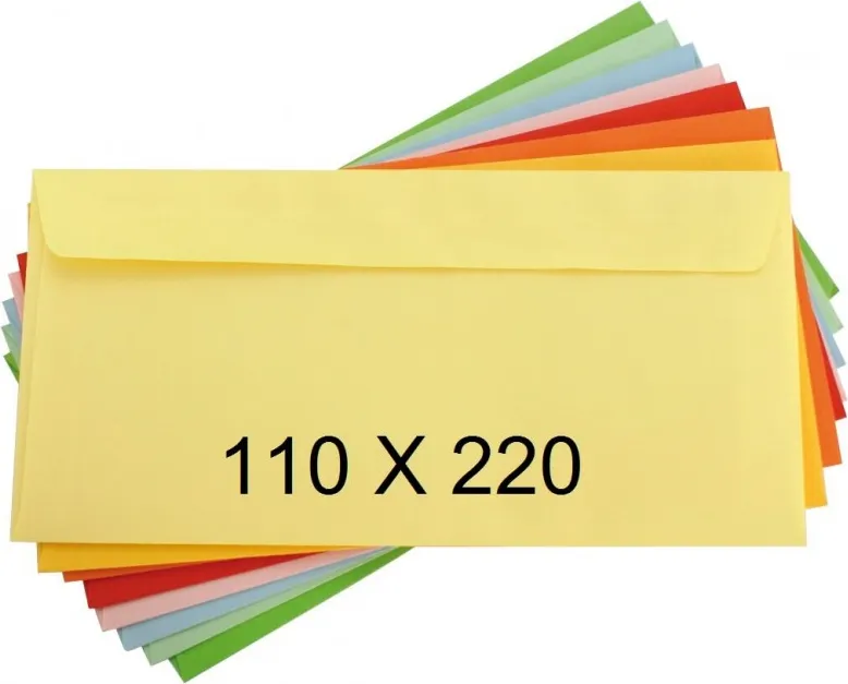 SOBRES 110X220 SURTIDO 20un