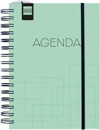 Agenda Finocam Institut 1/4  Sv Vertical Turquesa 25-26