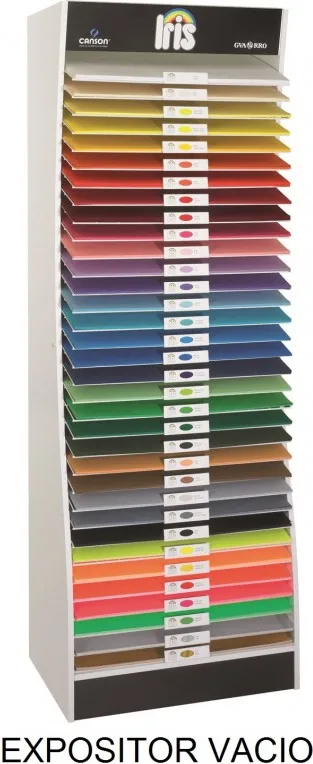 Expositor Cartulinas Guarro Vacío 50X65CM