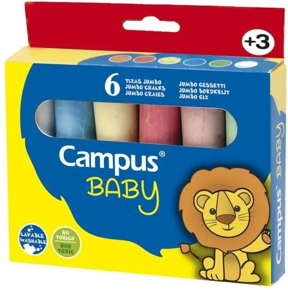 TIZAS CAMPUS JUMBO 6 COLORES