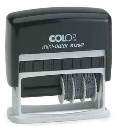 Sello Personalizable Printer Mini Dater S120 P