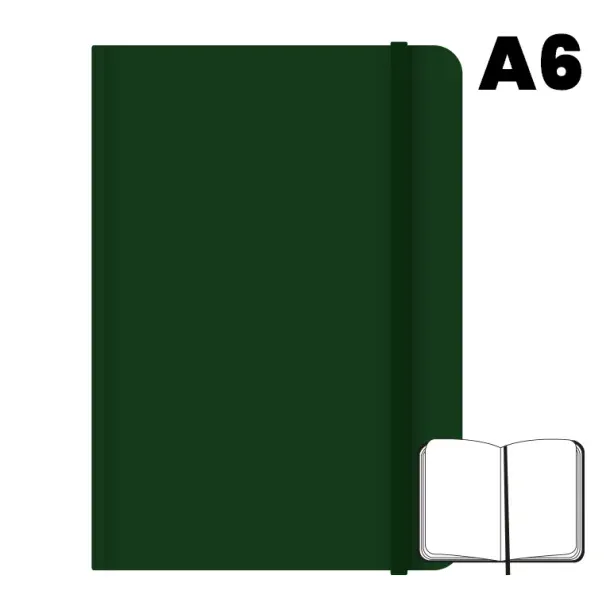LIBRETA CAMPUS A6  96H 75G LISO VERDE OSC.