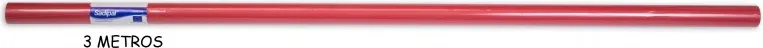ROLLO PAPEL KRAFT 1X3 ROJO