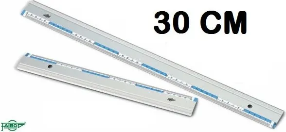 REGLA METALICA FAIBO 30CM