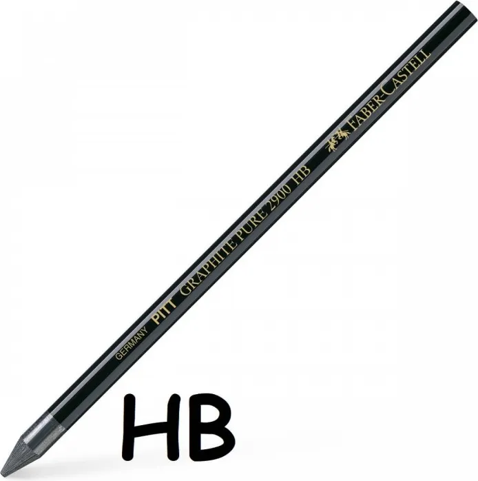 Lápiz FABER Castell Grafito Puro Pitt Hb