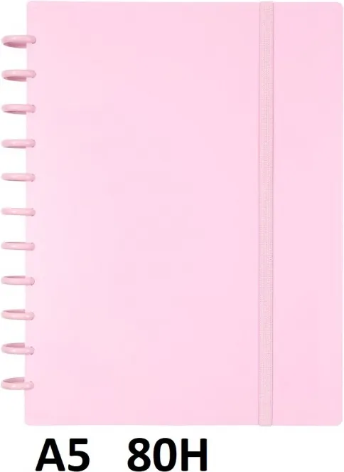 Bloc Ingeniox Foam A5 Rosa Pastel 80 Hojas Cuadro