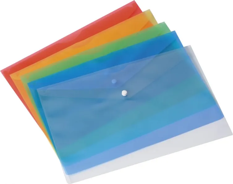 SOBRE BROCHE PP A4 SURTIDO