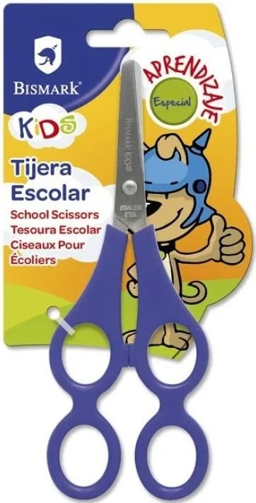 TIJERA ESCOLAR BISMARK KIDS APRENDIZAJE
