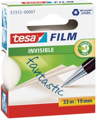 CINTA ADHESIVA TESA INVISIBLE 33x19