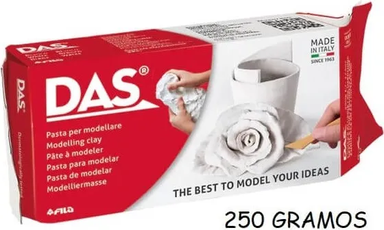 PASTA MODELAR DAS BLANCO 250GR
