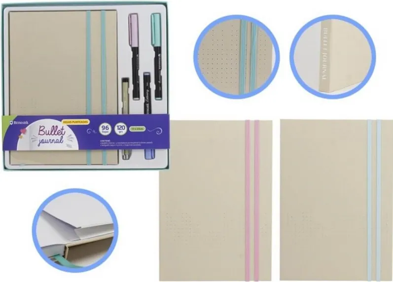 SET BULLET TAPA KRAFT CON COMPLEMENTOS