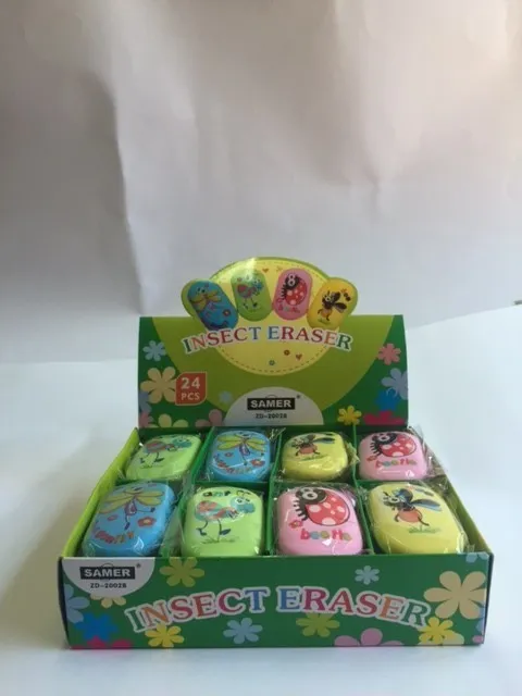 GOMAS  BORRAR INSECTOS