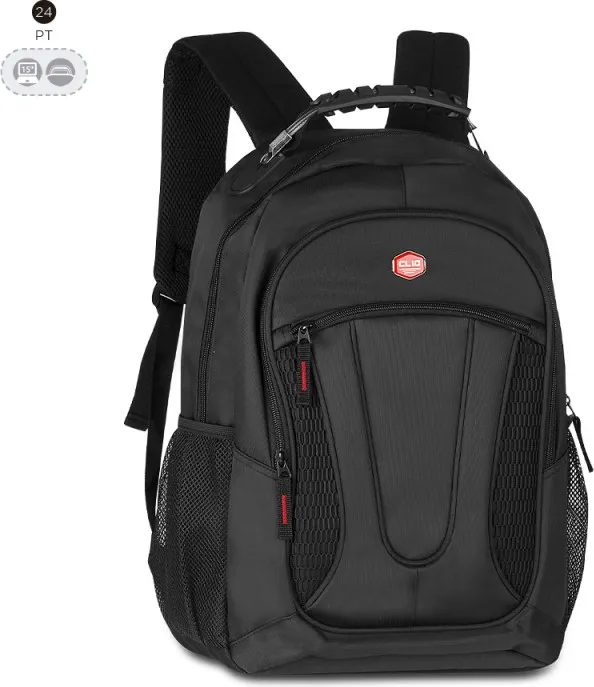 MOCHILA EXECUTIVA SPORT 3 CREMALERAS 46X32X14cm