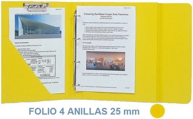 Carpeta Pistacho Saro Plástico Fº con Miniclip