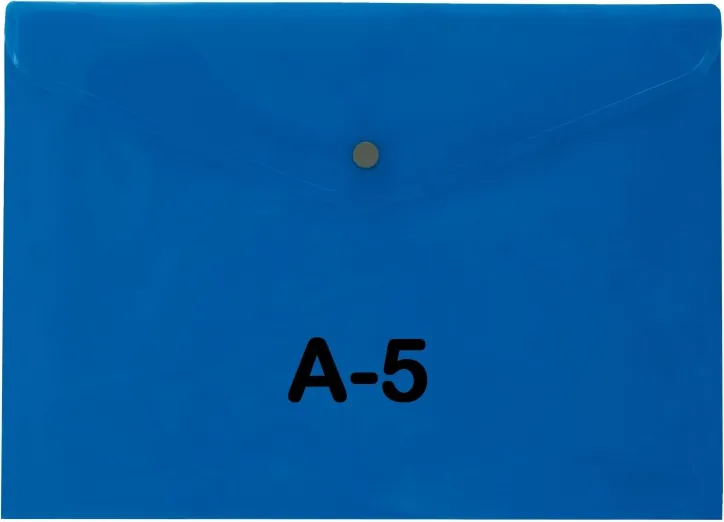 SOBRE BROCHE PP A5 AZUL