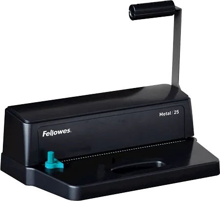 ENCUADERNADORA ESPIRAL FELLOWES METAL 25 A4
