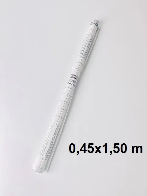 Forro Adhesivo Transparente 0,45X1,5M