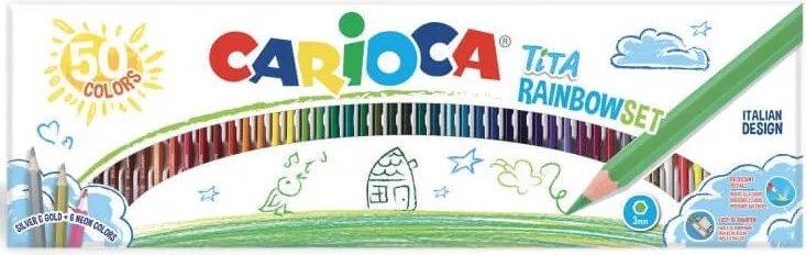Lapicero Carioca Tita Rainbow 50 Colores