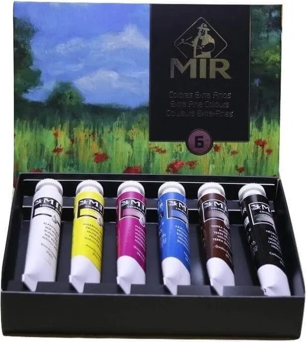 ESTUCHE ACRILICOS MIR AMAPOLAS