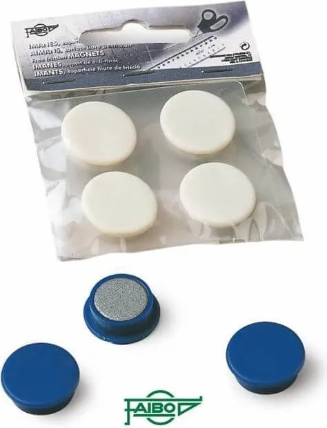 Imanes Redondos Blister 4 und. 20mm.