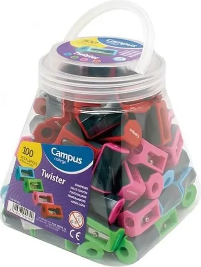 Afilalápiz Campus Twister Bote 100UNID