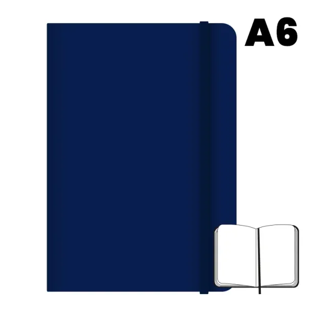 LIBRETA CAMPUS A6  96H 75G LISO AZUL MARINO