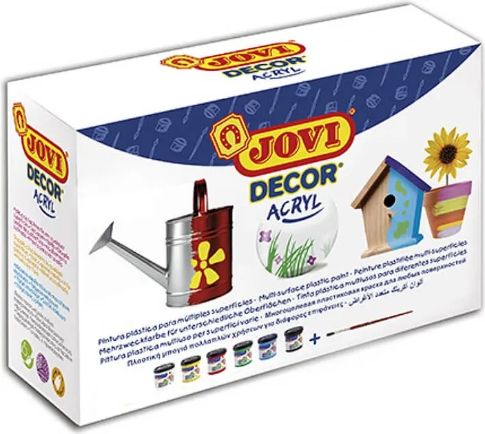 Pintura multisuperficie Jovidecor 6 colores 55 ml