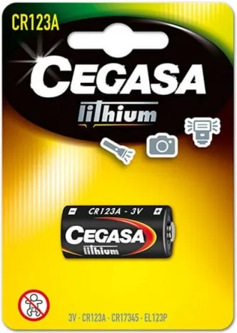 PILA CEGASA CR123A 3V