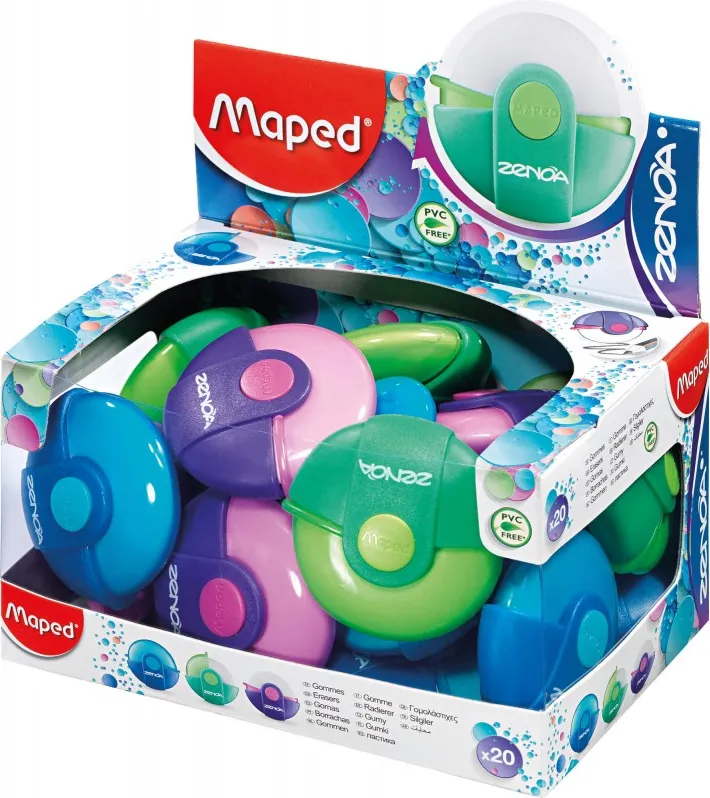 GOMAS ZENOA MAPED EXPOSITOR 15 UNID.