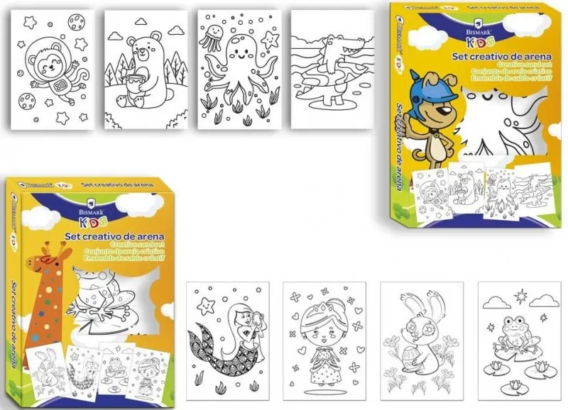 SET CREATIVO ARENA 12 TUBOS