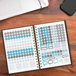 Agenda Finocam 16 Meses Haiku E10 Sv Horiz.negro 25-26 - imagen 7