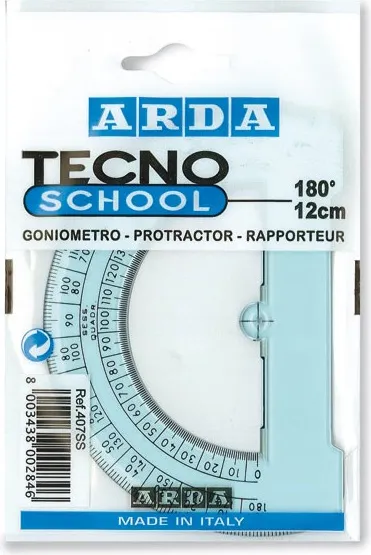 Semicirculo 12CM 180º Int. Tecno School Arda