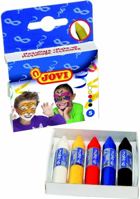 MAQUILLAJE JOVI BARRA 5 COLORES