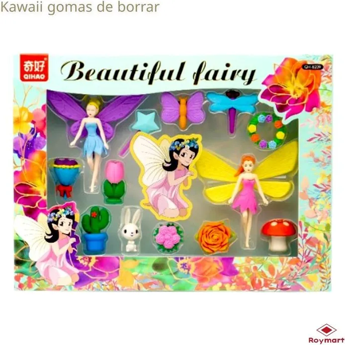 Set de Gomas Surtido Beautiful Fairy Kg-8239