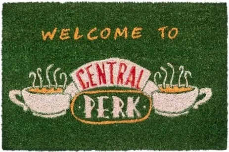 Felpudo Friends Central Perk