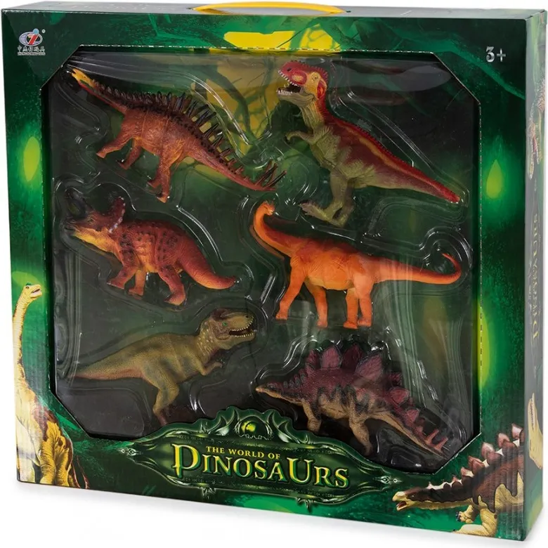DINOSAURIOS 6 EN CAJA