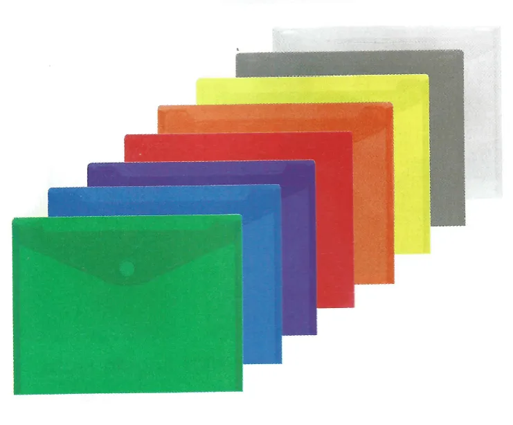 SOBRE VELCRO PLUS PP A4 SURTIDO