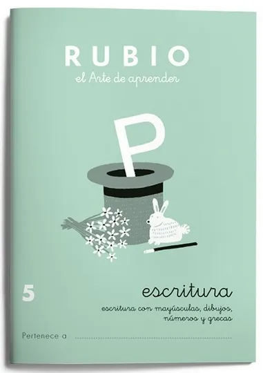 CUADERNO RUBIO ESCRITURA 5