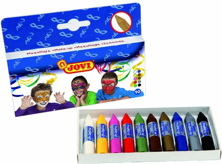 MAQUILLAJE JOVI BARRA 10 COLORES