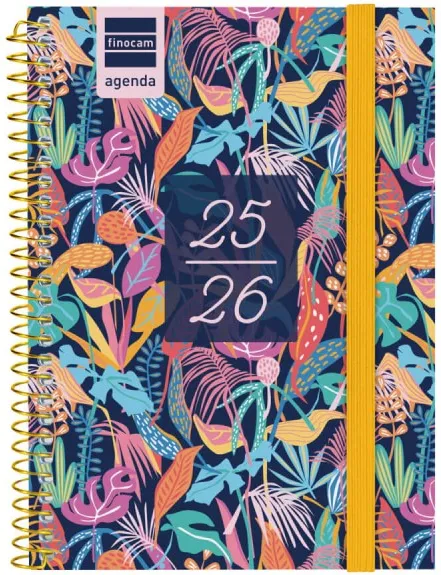 Agenda Finocam Secundaria 1/8 Sv Horiz.tropical 25-26