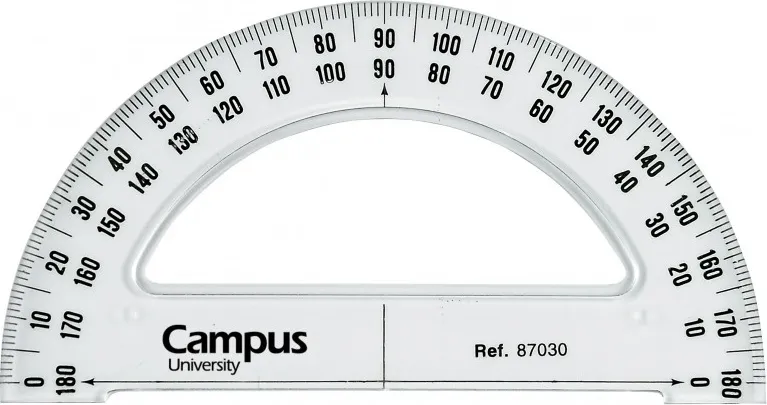 Semicirculo Makro Plástico 13 Cm