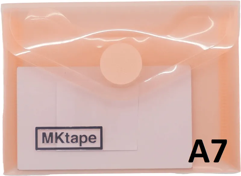 Sobre Velcro Pp A7 (17X24) Coral Neón