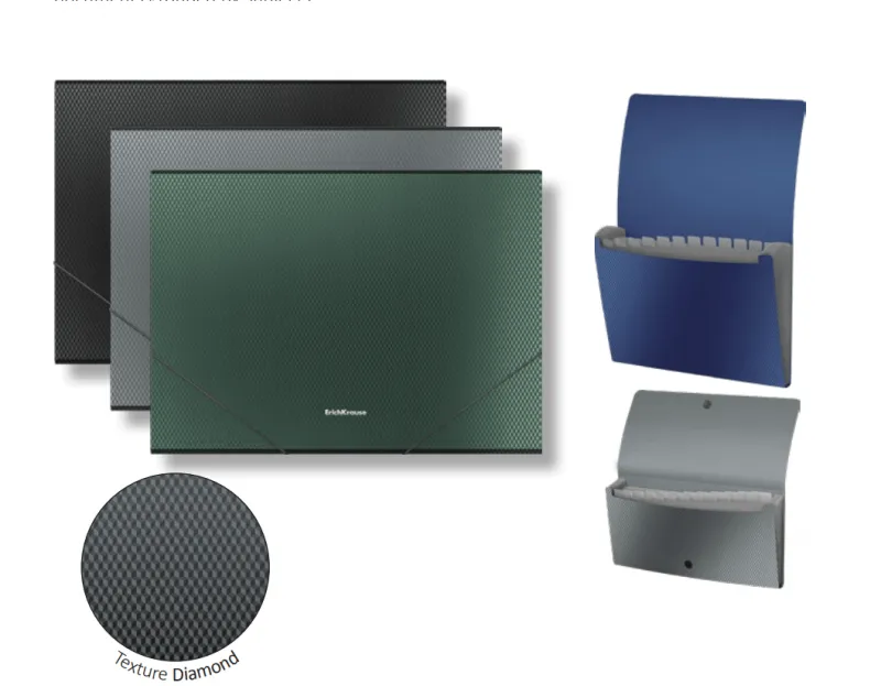 CLASIFICADOR A4 PP FUELLE DIAMOND