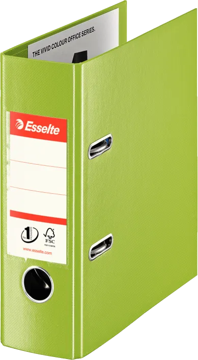 ARCHIVADOR ESSELTE VIVIDA PP A5 VERDE