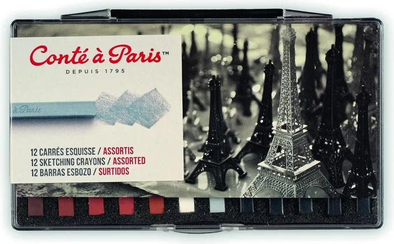 Barras Conté À Paris Surtidas 12UNID