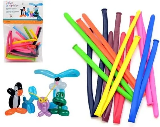 BOLSA 50 GLOBOS DE MODELAR