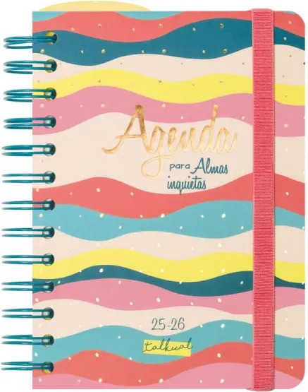 Agenda Finocam Talkual 1/8 1D/P Almas 25-26