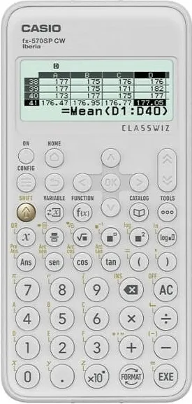 CALCULADORA CASIO FX 570SP CW BLANCO